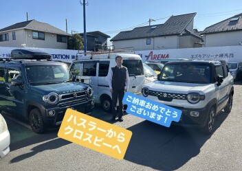 クロスビーご納車させていただきました